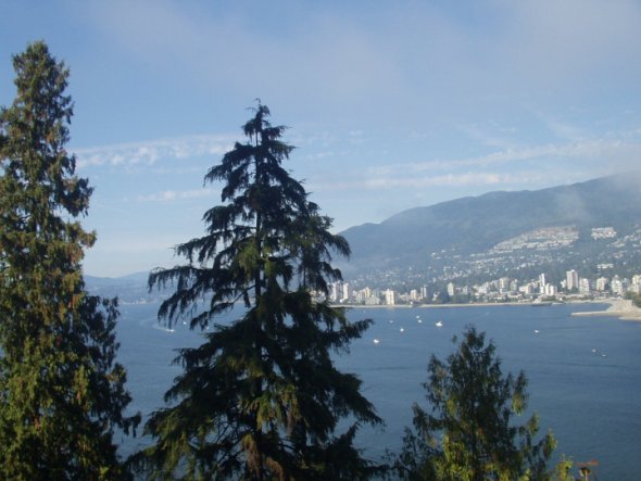 Vancouver - a view from Stanley Park